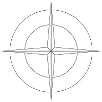 compass outline